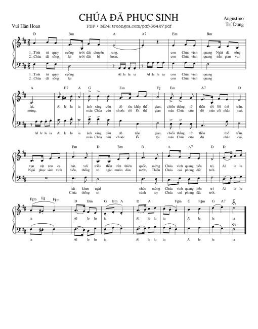 Chúa Đã Phục Sinh