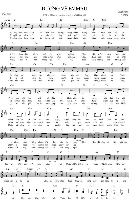 Đường Về Emmau