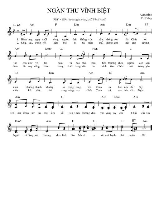 Ngàn Thu Vĩnh Biệt