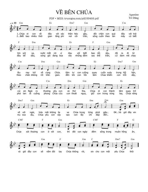 Về Bên Chúa - Agustino Trí Dũng