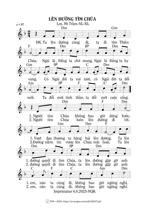 Lên Đường Tìm Chúa