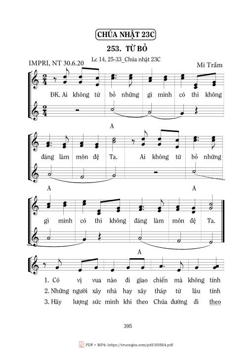 Từ Bỏ - Mi Trầm