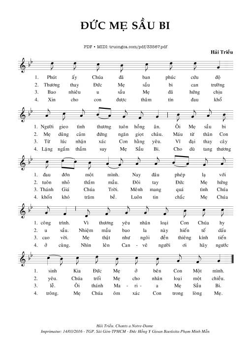 Đức Mẹ Sầu Bi