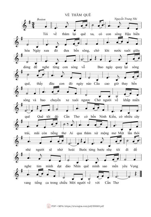 Về thăm quê - Nguyễn Trung Nhi