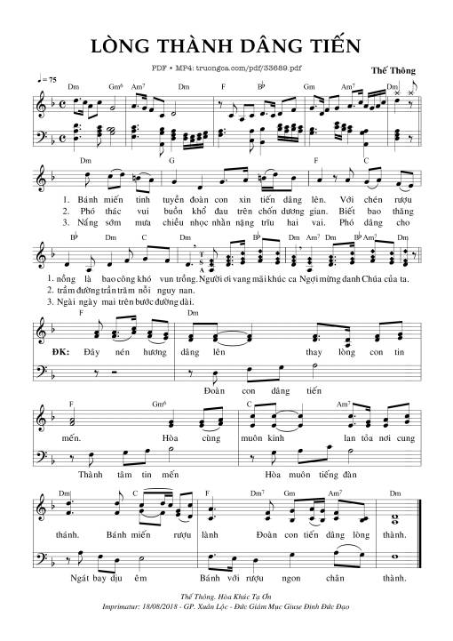 Lòng Thành Dâng Tiến