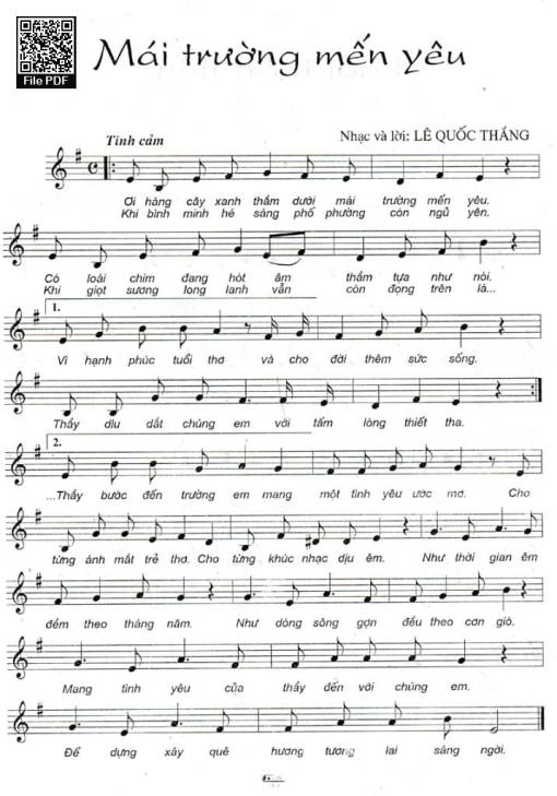 Mái trường mến yêu