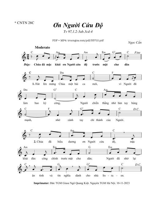 Thánh Vịnh 97, Ơn Người Cứu Độ