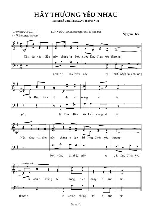 Hãy Thương Yêu Nhau