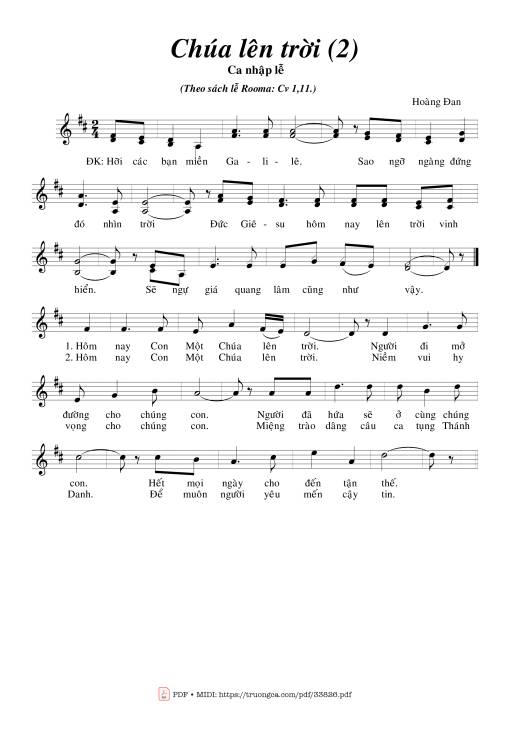 Chúa Lên Trời (2)