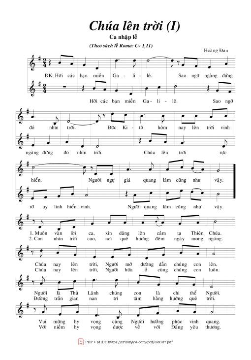 Chúa Lên Trời (1)