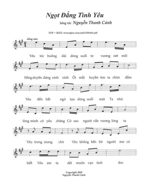 Ngọt đắng tình yêu