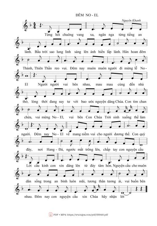 Đêm Noel - Nguyên Khanh