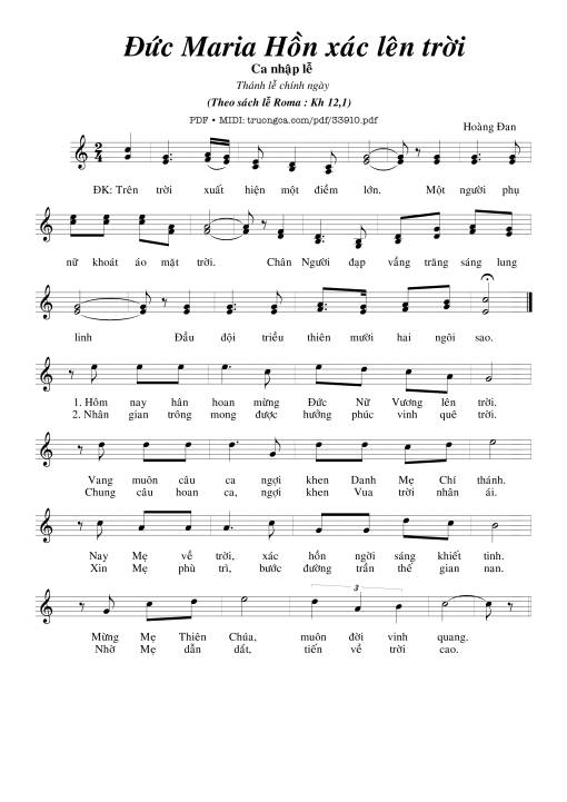 Đức Maria Hồn Xác Lên Trời