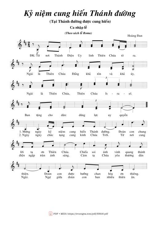 Kỷ Niệm Cung Hiến Thánh Đường (1)