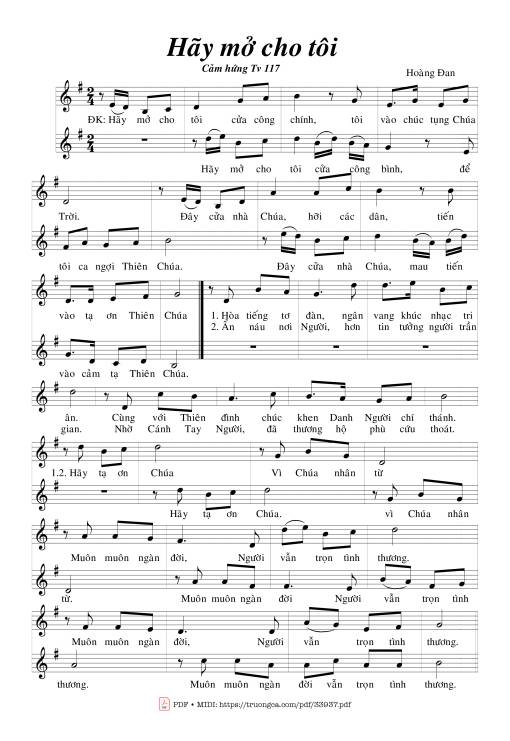 Hãy Mở Cho Tôi