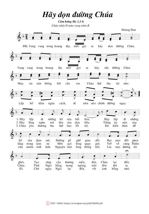 Hãy Dọn Đường Chúa