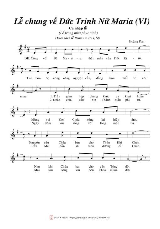 Lễ Chung Về Đức Trinh Nữ Maria (6)