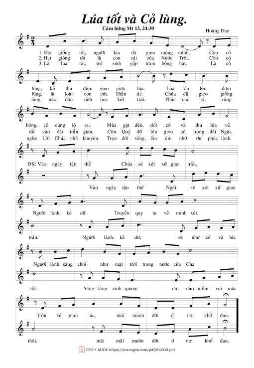 Lúa Tốt Và Cỏ Lùng