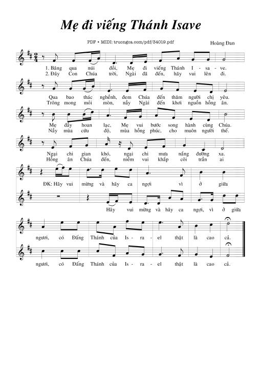 Mẹ Đi Viếng Thánh Isave