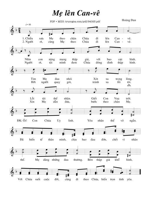 Mẹ Lên Canvê - Hoàng Đan