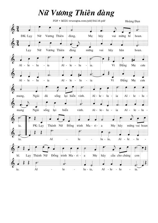 Nữ Vương Thiên Đàng