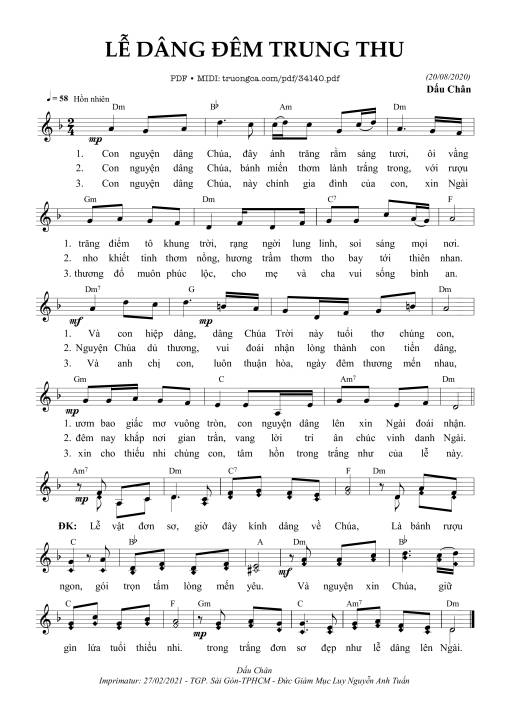 Lễ Dâng Đêm Trung Thu