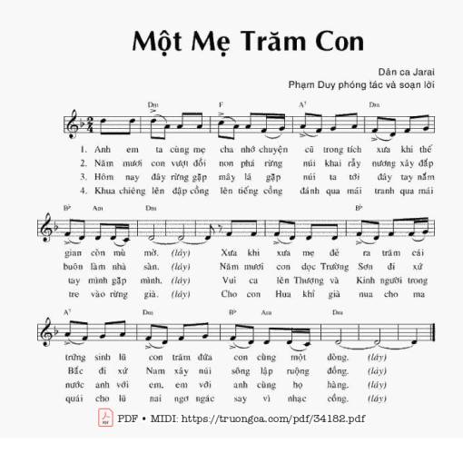 Một Mẹ Trăm Con