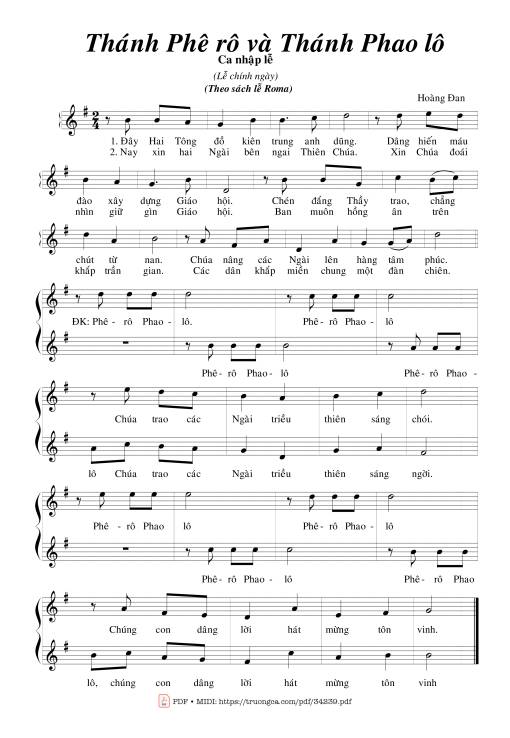 Thánh Phêrô Và Thánh Phaolô