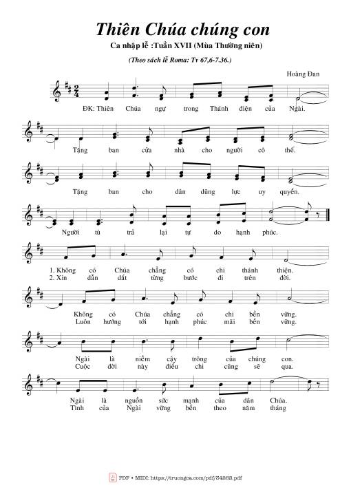 Thiên Chúa Chúng Con