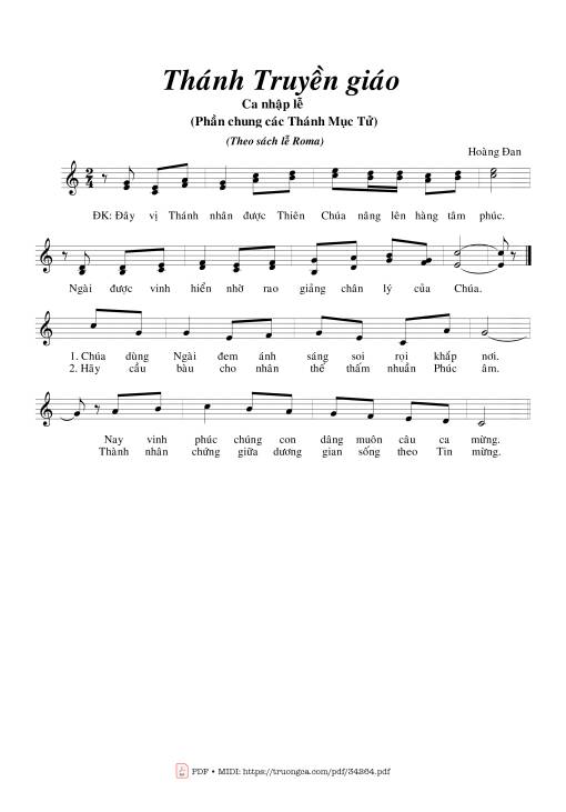 Thánh Truyền Giáo