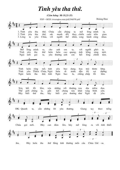 Tình Yêu Tha Thứ