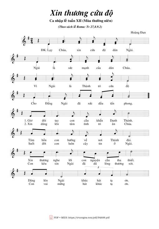 Xin Thương Cứu Độ