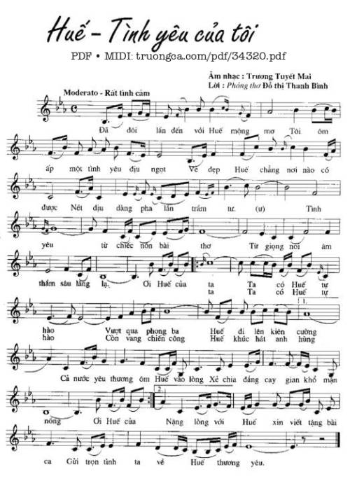 Huế Tình Yêu Của Tôi