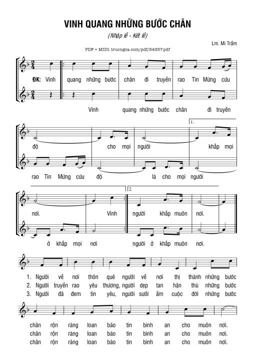 Vinh Quang Những Bước Chân