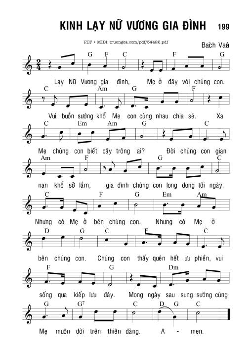 Kinh Lạy Nữ Vương Gia Đình