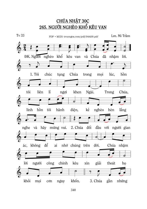 Thánh Vịnh 33, Người Nghèo Khổ Kêu Van