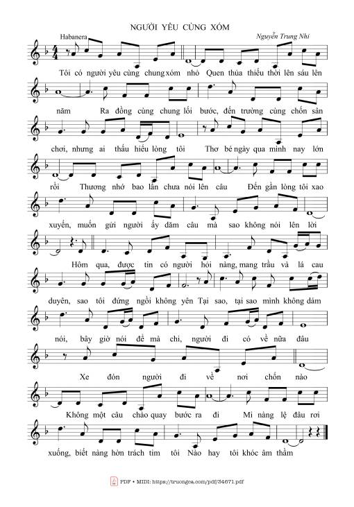 Người yêu cùng xóm