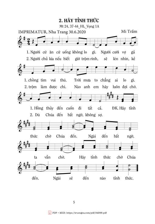 Hãy Tỉnh Thức 1