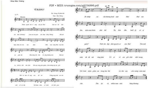 Vì răng? - Mộc Thiêng