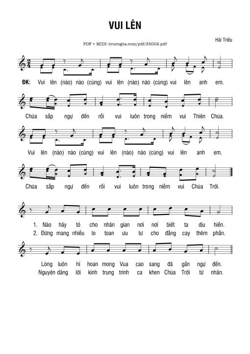 Vui Lên - Hải Triều