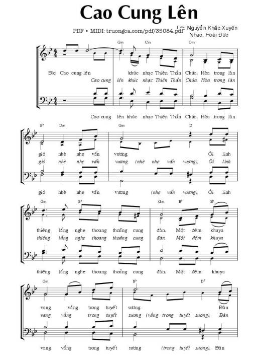 Cao cung lên - Nguyễn Khắc Xuyên