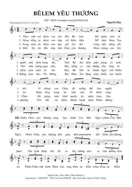 Bêlem Yêu Thương