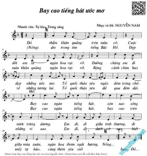 Bay cao tiếng hát ước mơ