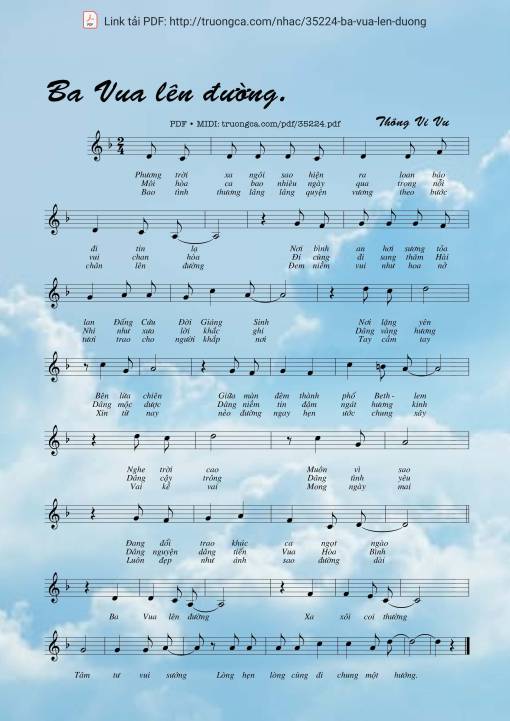 Ba vua lên đường