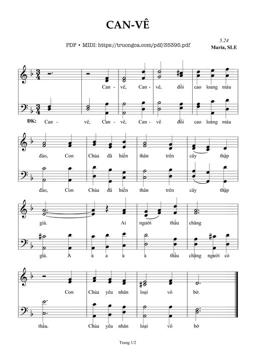 Can Vê - Sr. Maria, Sle