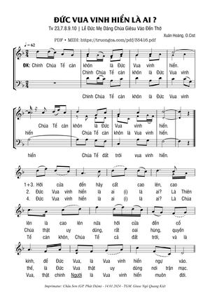 Đức Vua Vinh Hiển Là Ai?