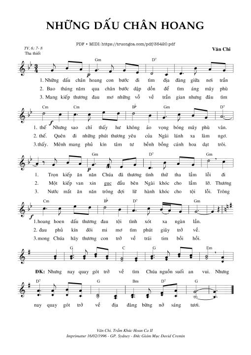 Những Dấu Chân Hoang