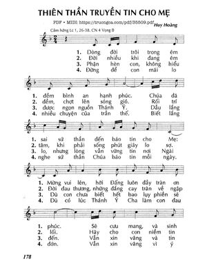 Thiên Thần Truyền Tin Cho Mẹ - Lm