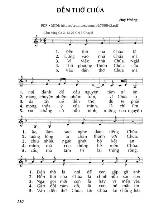 Đền Thờ Chúa - Lm