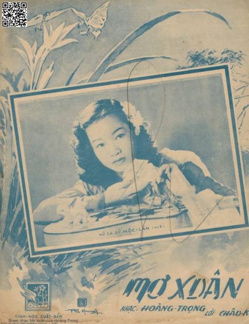 Sheet nhạc PDF bài Mơ xuân - Hoàng Trọng